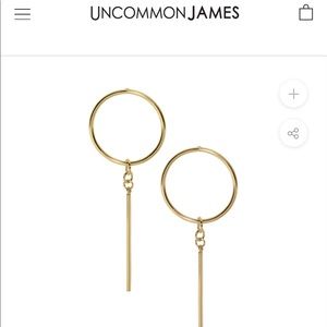 uncommon james rhapsody earrings - gold